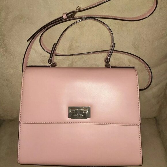kate spade Handbags - KATE SPADE NEW YORK-Doris-Harwood Place Satchel-Rosefrost Smooth Leather-NWOT
